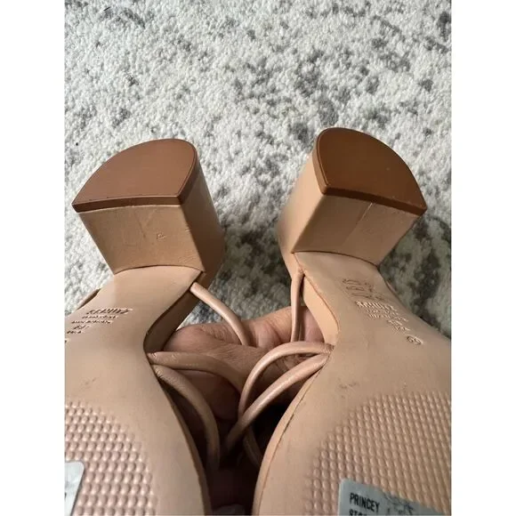 SCHUTZ NWOB Princey Leather Strappy Sandal - Picture 7 of 9